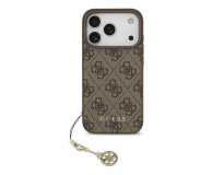 Guess 4G Charms Collection MagSafe do iPhone 17 Pro brązowy - 1365475 - zdjęcie 2